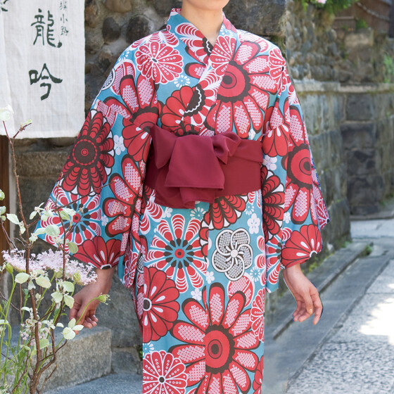 リネン浴衣はな日和サムネイル