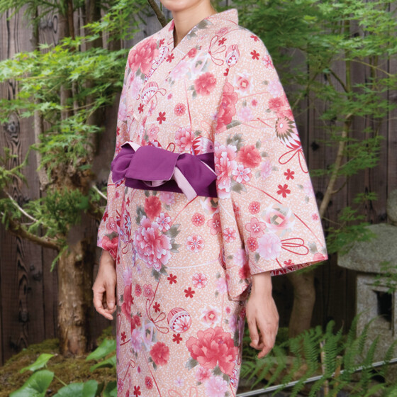 リネン浴衣花てまりサムネイル