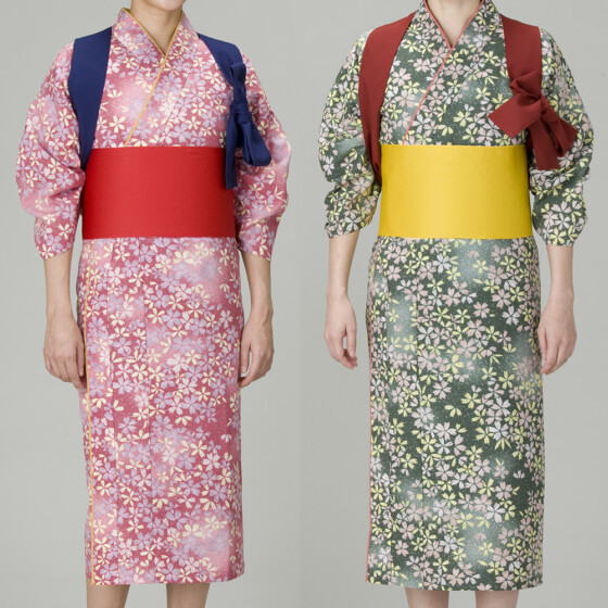【NEW】和風ﾜﾝﾋﾟｰｽ・満天桜サムネイル