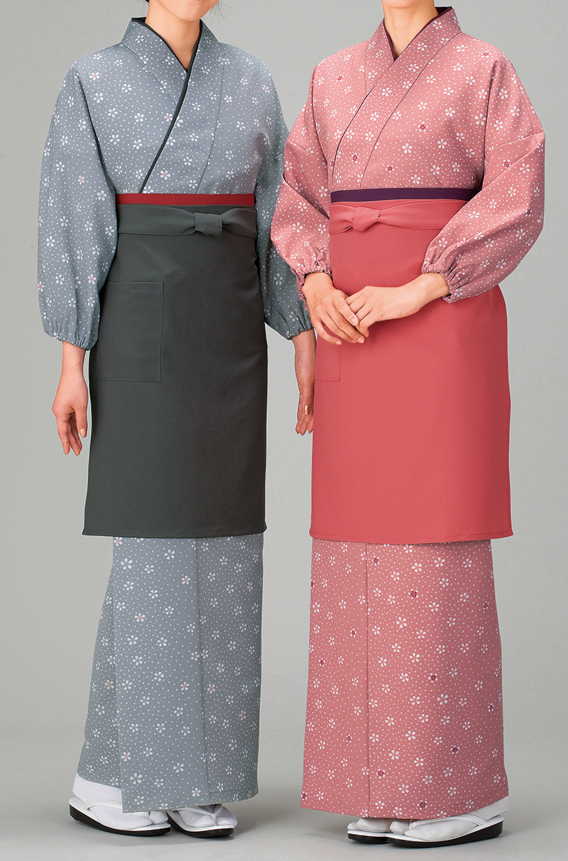 ロング丈エプロン