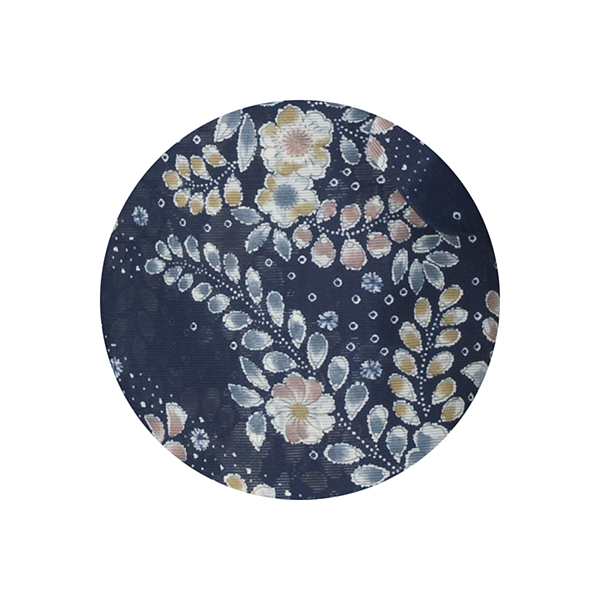【NEW】駒絽着物辻が花調・紫紺