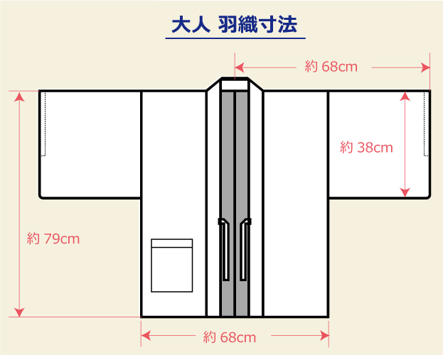 杉綾織羽織